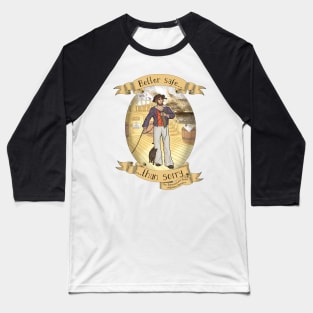 The Superstitious Sailor - Color Baseball T-Shirt